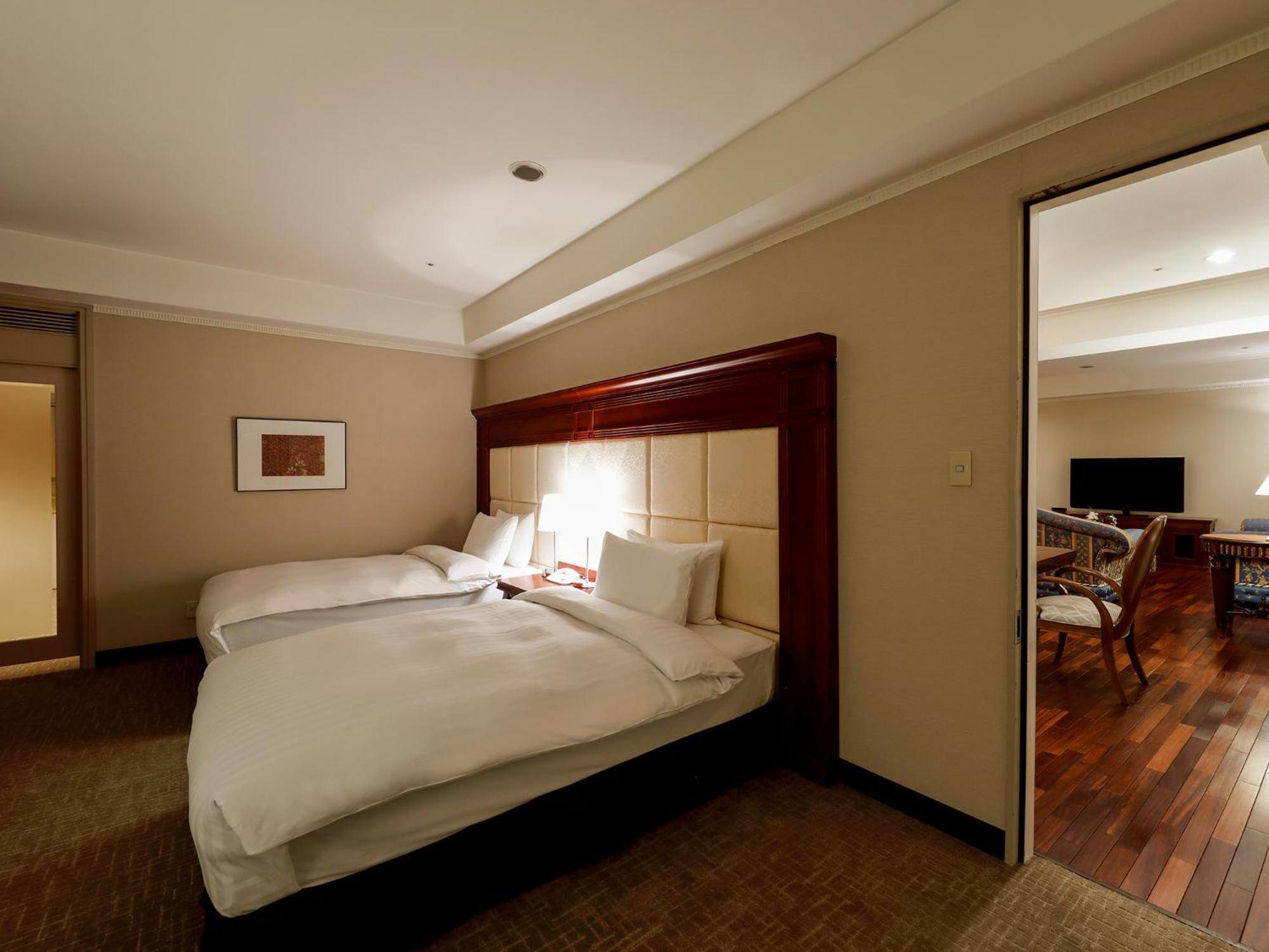 Premier Hotel -Tsubaki- Сапоро Екстериор снимка A bedroom in a hotel